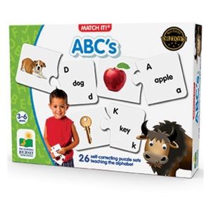 THE LEARNING JOURNEY 26 SELF-CORRECTING PUZZLE SETS TEACHING THE ALPHABET 3-6YRS